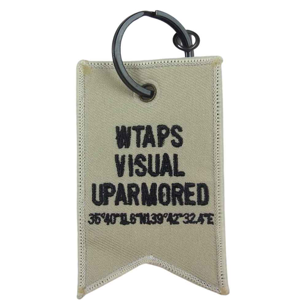 WTAPS ダブルタップス 19AW 192VEDT-AC02 POS KEY HOLDER. POLY BEIGE ポス キーホルダー ベージュ ベージュ系 F【新古品】【未使用】【中古】