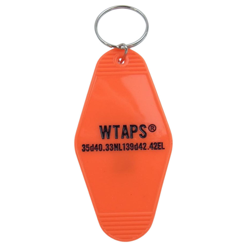 WTAPS ダブルタップス 182VEDT-AC01 TAG KEY HOLDER ACRYLIC アクリル キーホルダー オレンジ オレンジ系【新古品】【未使用】【中古】