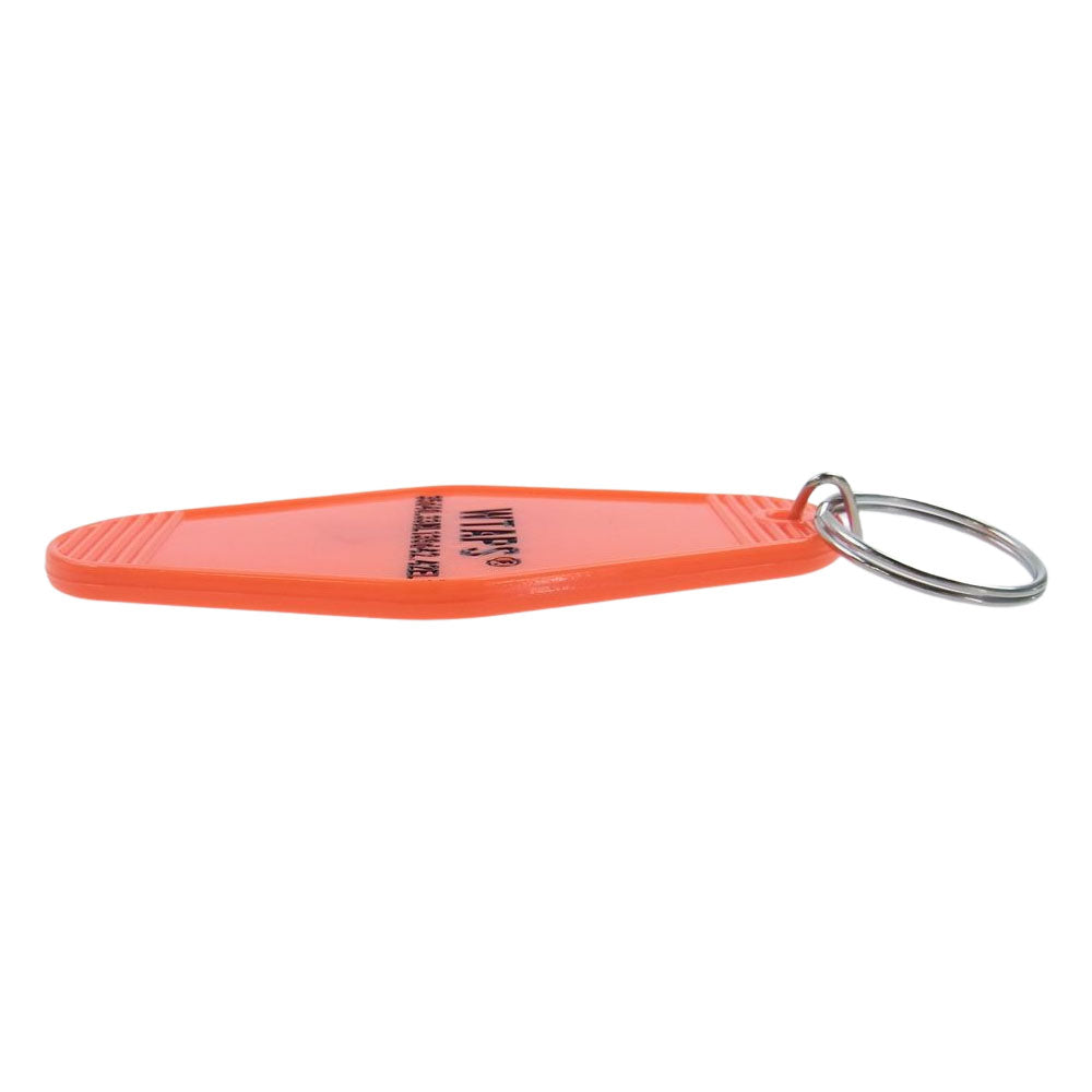 WTAPS ダブルタップス 182VEDT-AC01 TAG KEY HOLDER ACRYLIC アクリル キーホルダー オレンジ オレンジ系【新古品】【未使用】【中古】