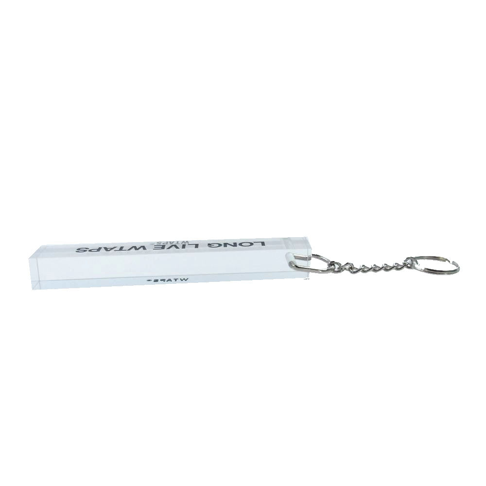 WTAPS ダブルタップス 20AW 201VEDT-AC01 KEY HOLDER ACRYLIC 315 CLEAR アクリル キーホルダー クリア系【新古品】【未使用】【中古】