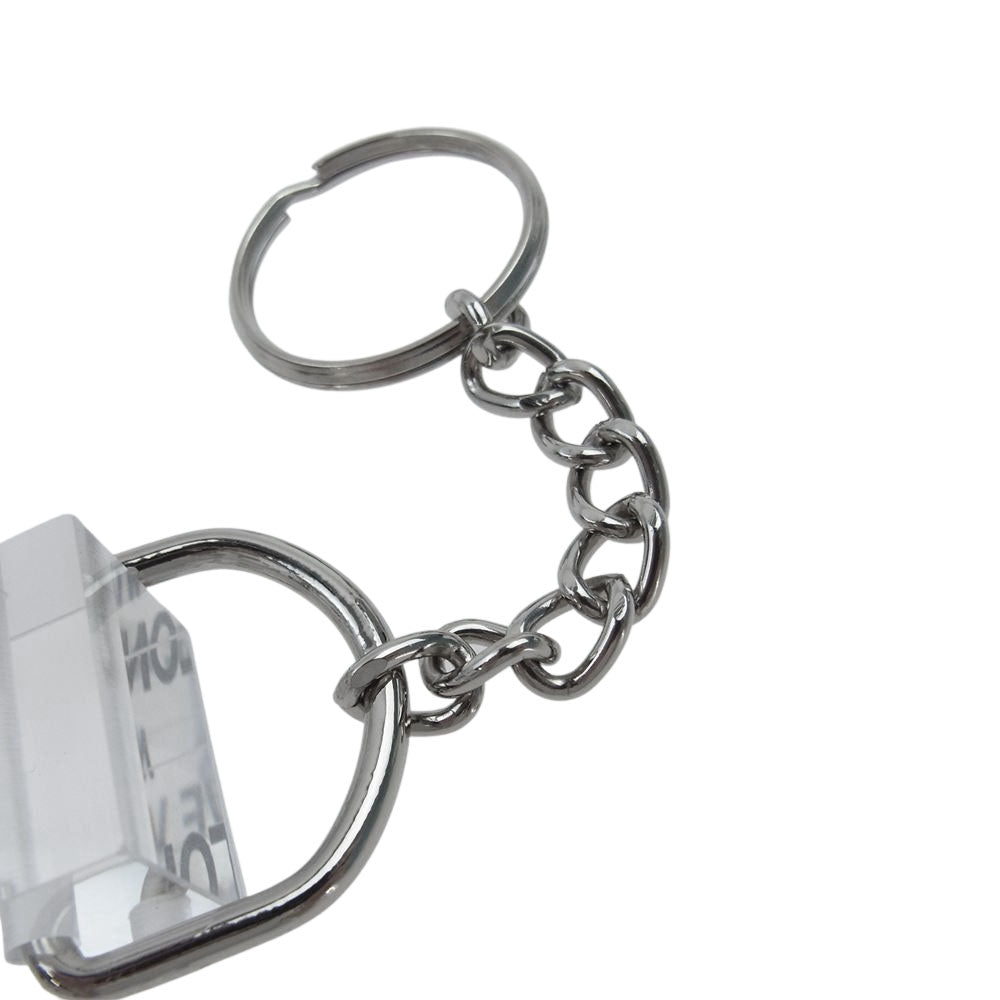 WTAPS ダブルタップス 20AW 201VEDT-AC01 KEY HOLDER ACRYLIC 315 CLEAR アクリル キーホルダー クリア系【新古品】【未使用】【中古】