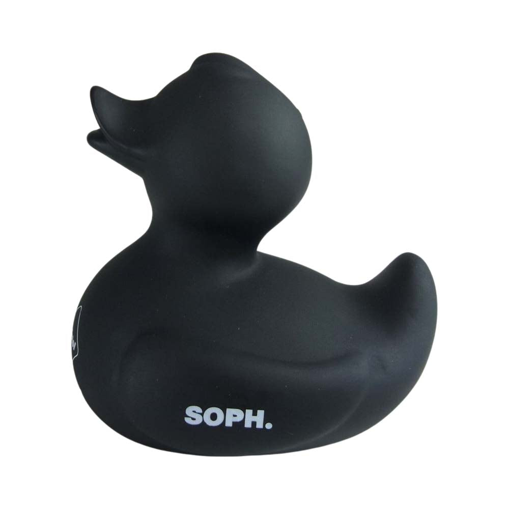 WTAPS ダブルタップス 17SS 172PSXRD-AC01S × SOPH RUBBER DUCK TOY ソフ ダック アヒル フィギア ブラック系 F【新古品】【未使用】【中古】