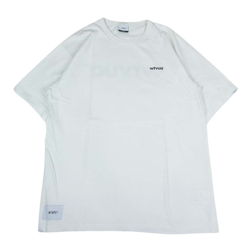 WTAPS ダブルタップス 20SS 201ATDT-CSM11 INDUSTRY DESIGN SS04 Tee インダストリー デザイン Tシャツ ホワイト系 02【中古】