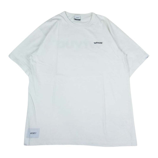 WTAPS ダブルタップス 20SS 201ATDT-CSM11 INDUSTRY DESIGN SS04 Tee インダストリー デザイン Tシャツ ホワイト系 02【中古】