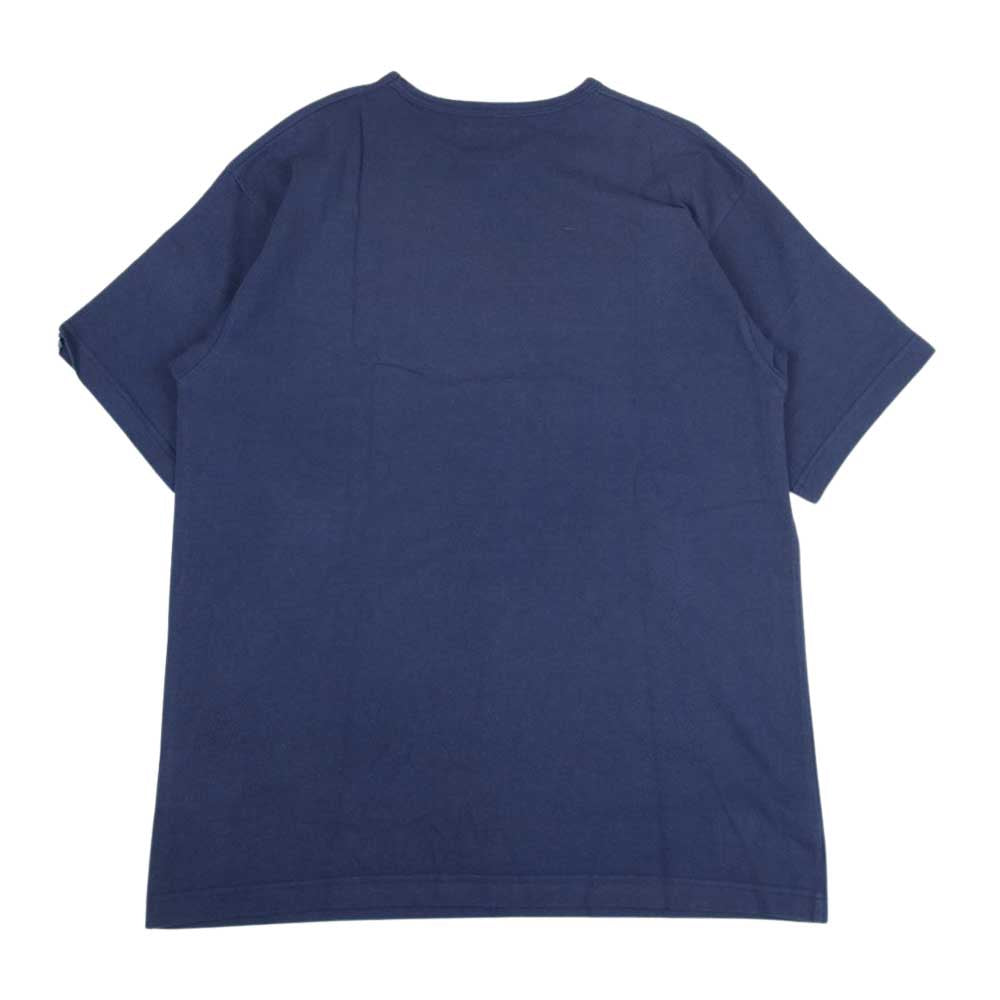 WTAPS ダブルタップス 21SS 211ATDT-CSM20 COLLEGE SS TEE カレッジ ロゴ Tシャツ ネイビー ネイビー系 03【中古】
