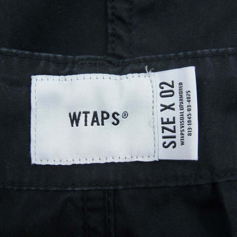 WTAPS ダブルタップス 19SS 191WVDT-PTM04 CARGO SHORTS カーゴ ショーツ パンツ ブラック ブラック系 2【中古】