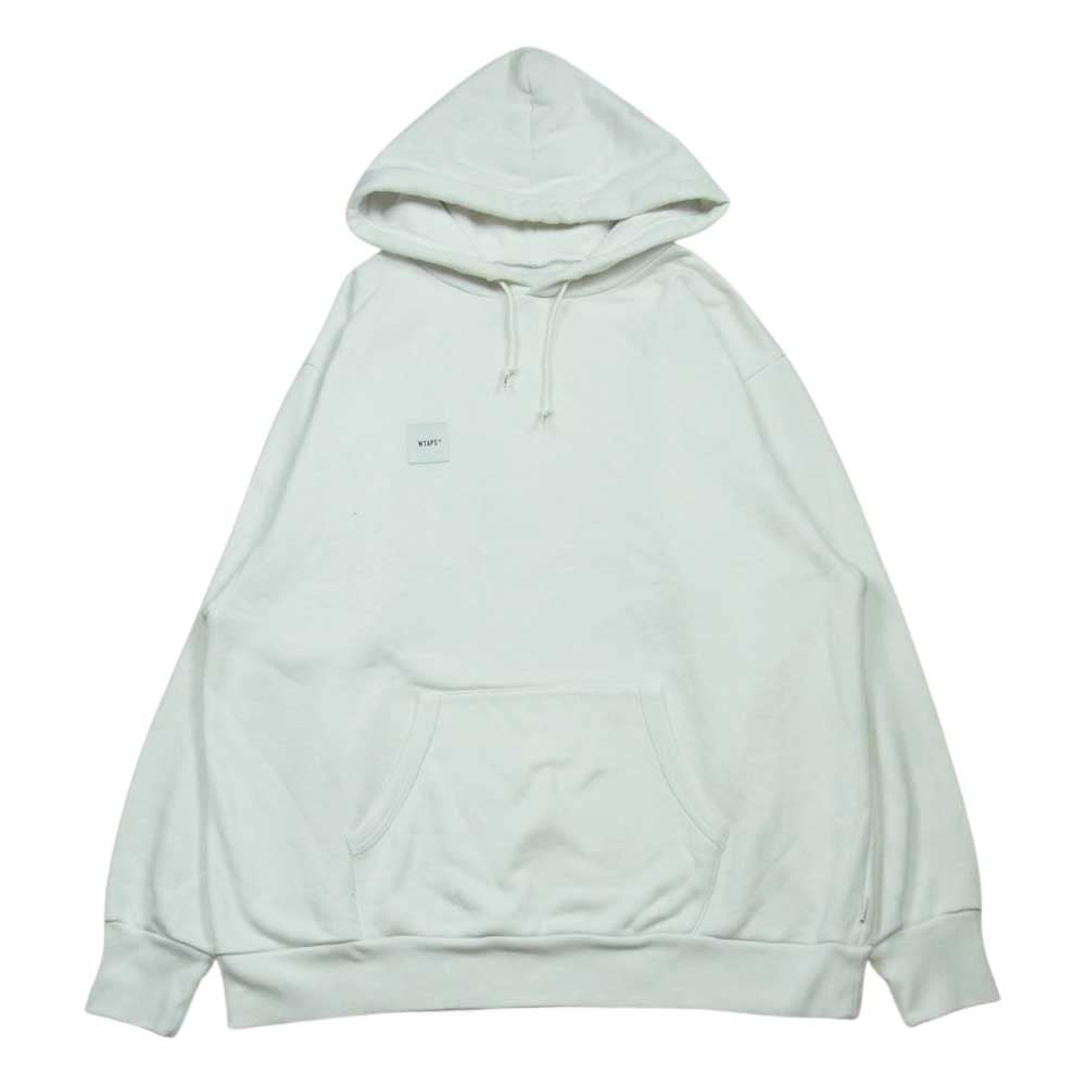 WTAPS ダブルタップス 20SS 201ATDT-CSM21 HOME BASE HOODED ホーム ベース フーデッド フーディー パーカー ホワイト系 03【中古】