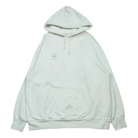 WTAPS ダブルタップス 20SS 201ATDT-CSM21 HOME BASE HOODED ホーム ベース フーデッド フーディー パーカー ホワイト系 03【中古】