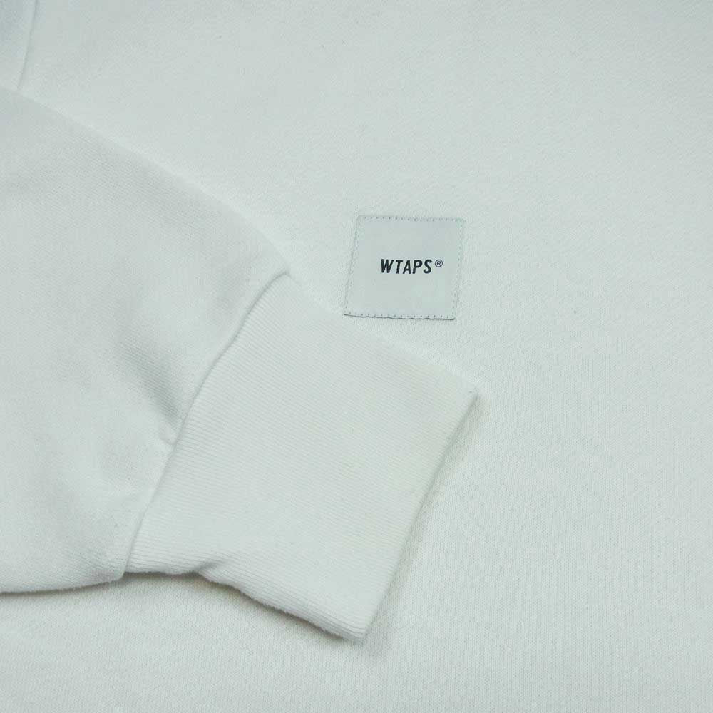 WTAPS ダブルタップス 20SS 201ATDT-CSM21 HOME BASE HOODED ホーム ベース フーデッド フーディー パーカー ホワイト系 03【中古】