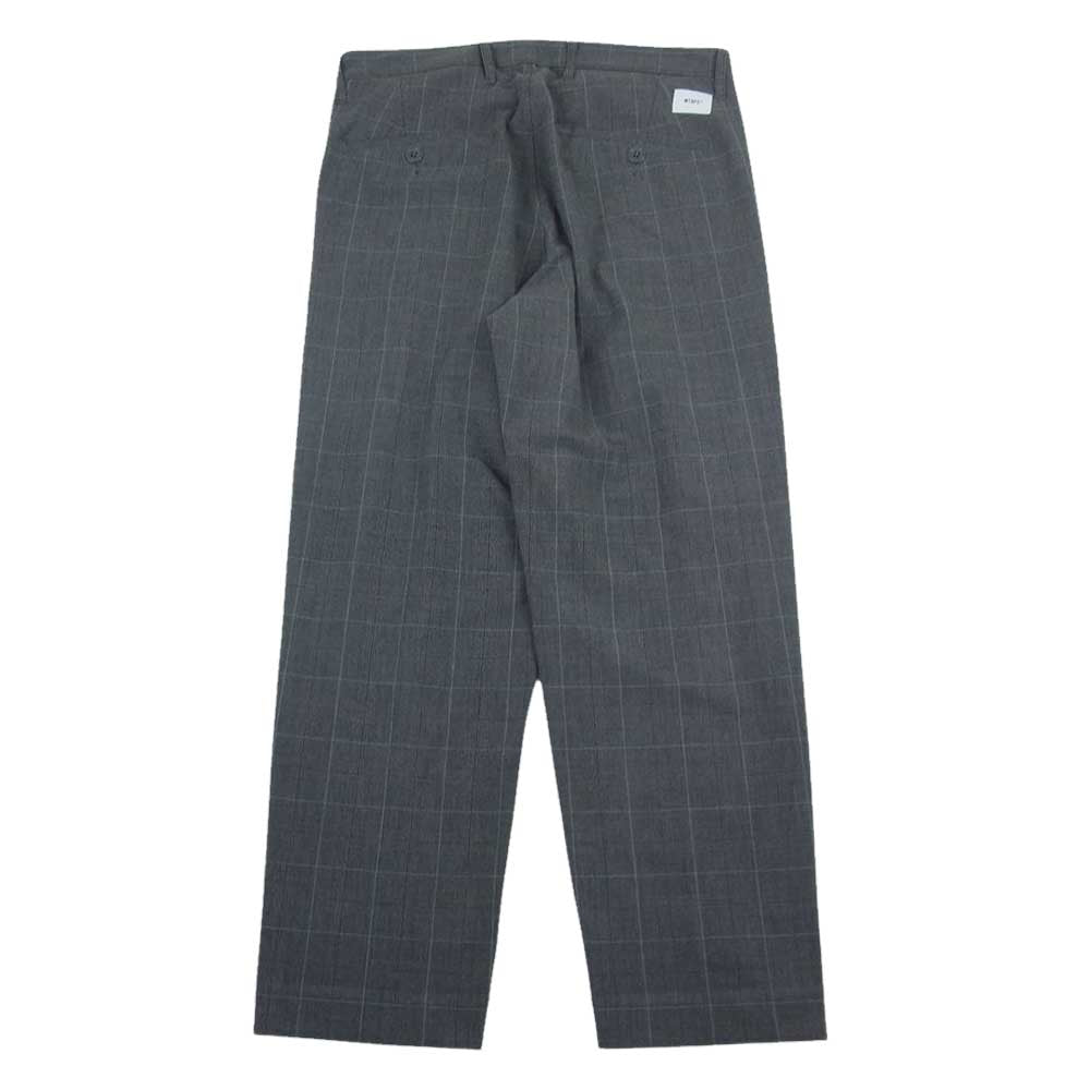WTAPS ダブルタップス 20SS 201BRDT-PTM07 TUCK TROUSERS TEXTILE
