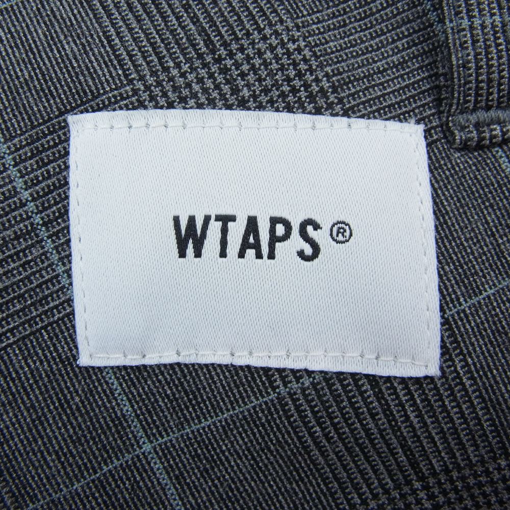 WTAPS ダブルタップス 20SS 201BRDT-PTM07 TUCK TROUSERS TEXTILE タック トラウザーズ テキスタイル パンツ グレー グレー系 2【美品】【中古】