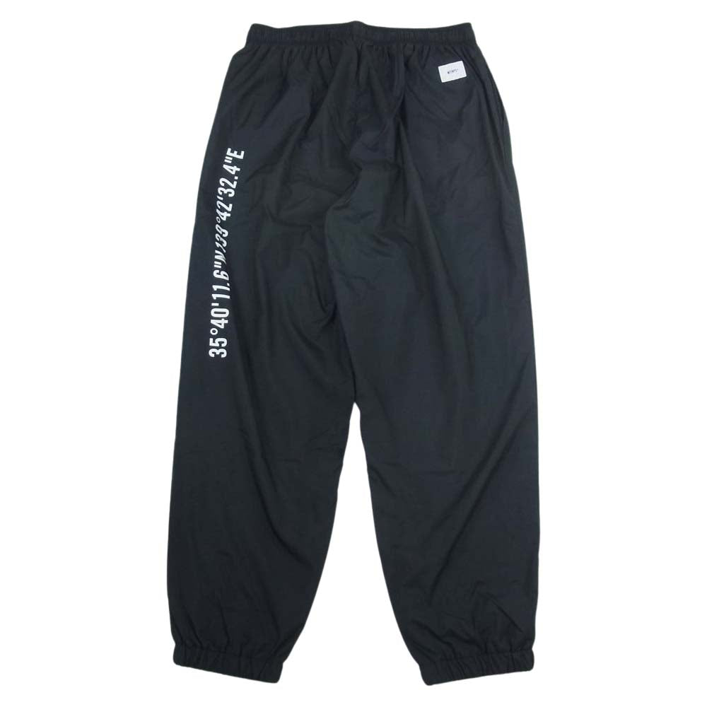 WTAPS ダブルタップス 22SS 221BRDT-PTM03 INCON TROUSERS POLY. TAFFETA ポリ トラウザーズ パンツ ブラック系 3【極上美品】【中古】