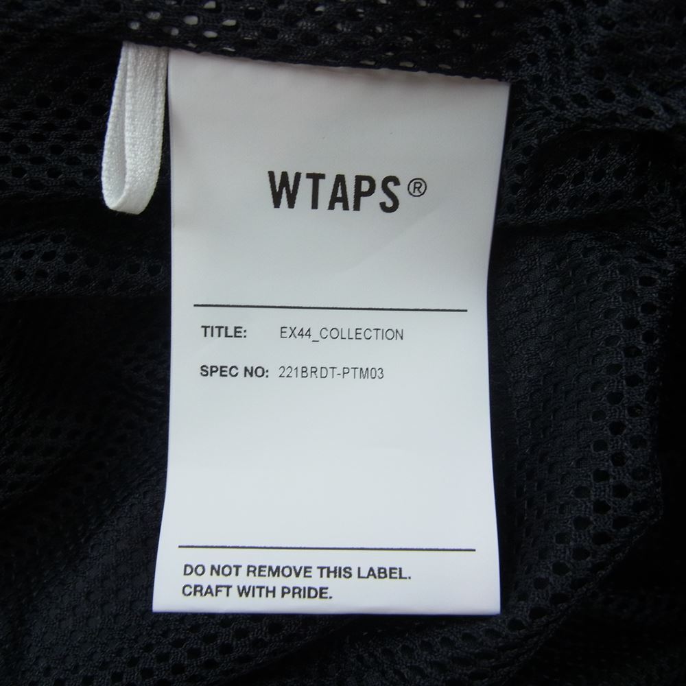 WTAPS ダブルタップス 22SS 221BRDT-PTM03 INCON TROUSERS POLY. TAFFETA ポリ トラウザーズ パンツ ブラック系 3【極上美品】【中古】
