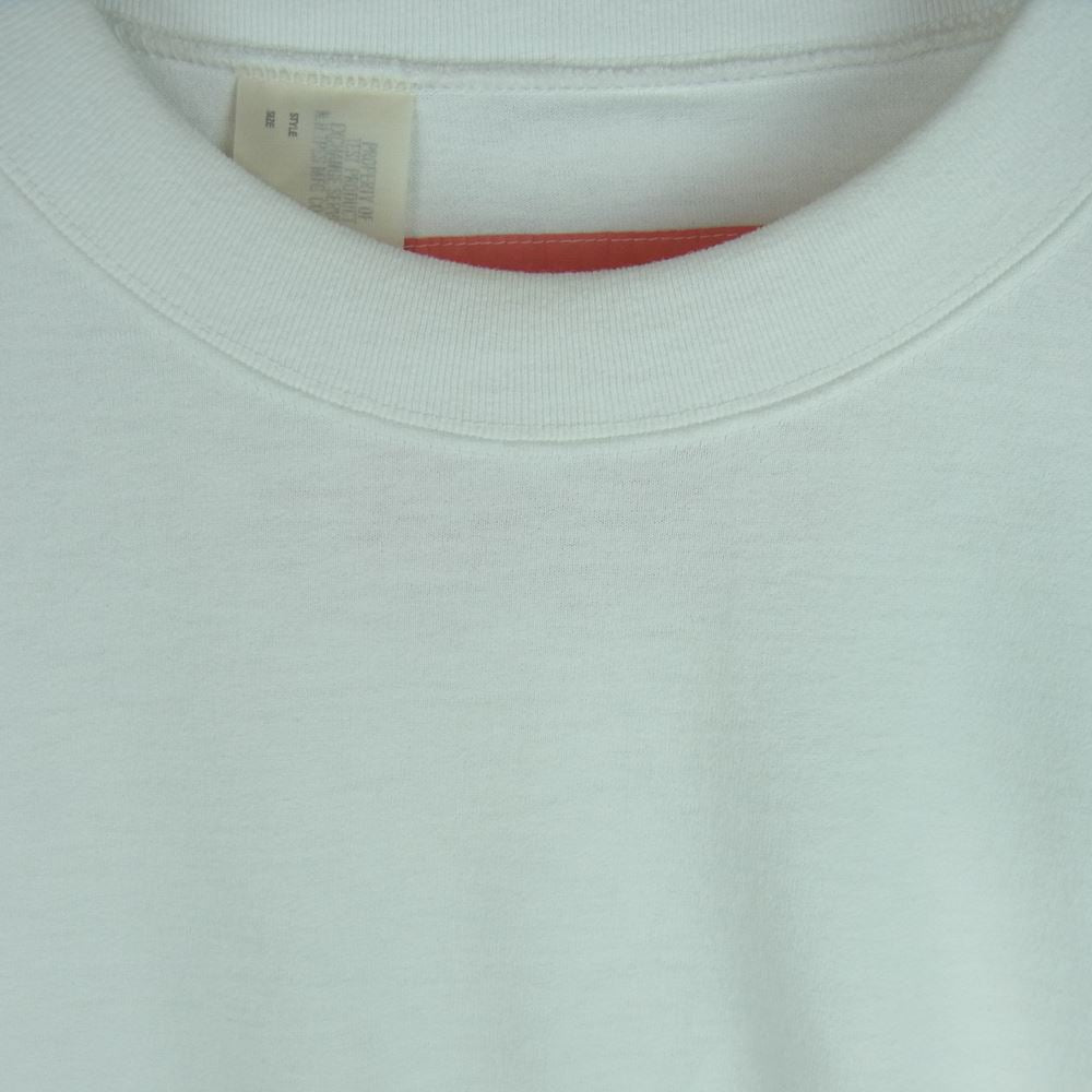 N.HOOLYWOOD エヌハリウッド 21SS 211-CS11-027 POCKET T-SHIRT コンバット ポケット付き 半袖 Tシャツ ホワイト系 M【中古】