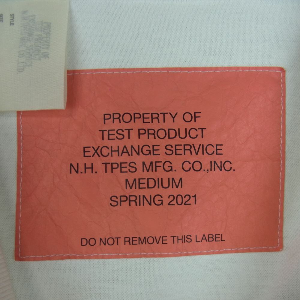 N.HOOLYWOOD エヌハリウッド 21SS 211-CS11-027 POCKET T-SHIRT コンバット ポケット付き 半袖 Tシャツ ホワイト系 M【中古】