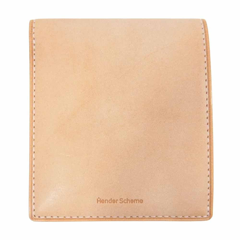 Hender Scheme エンダースキーマ half folded wallet ハーフ フォルデッド ヌメ革 ウォレット 財布 ブラウン系【新古品】【未使用】【中古】