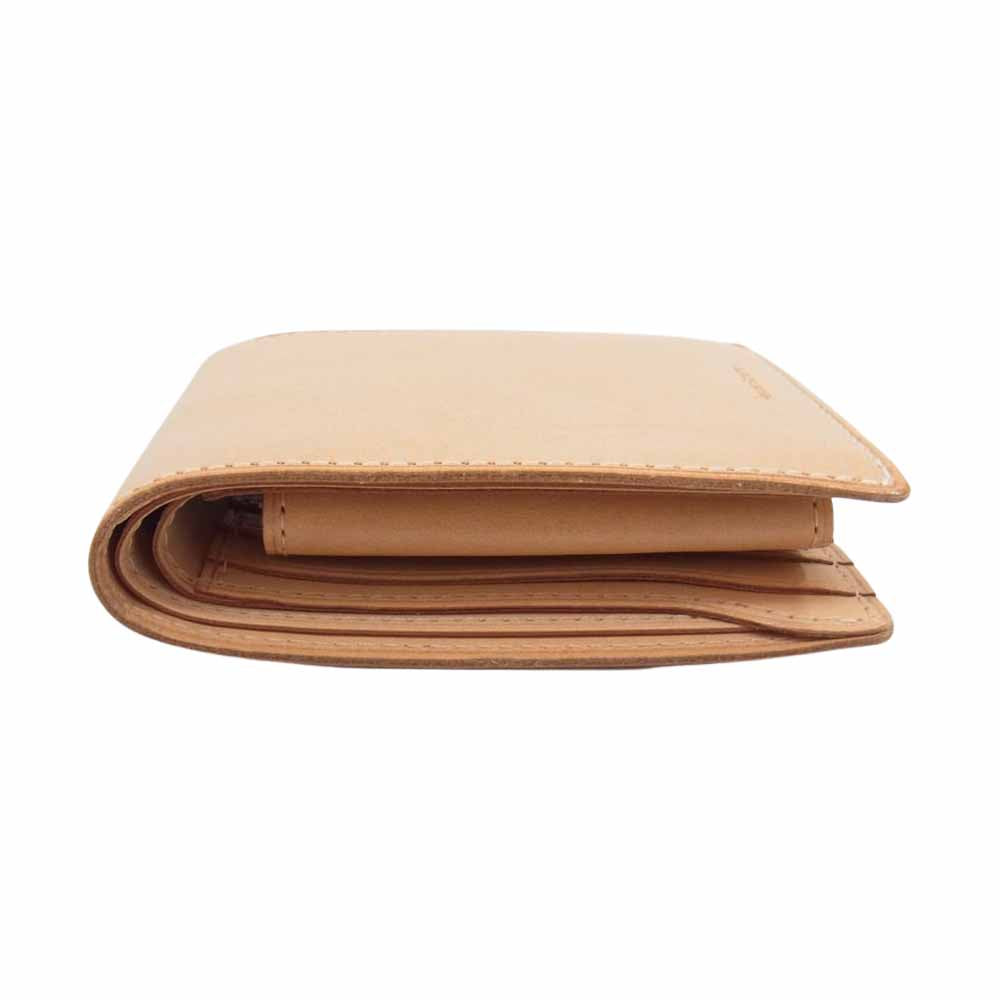 Hender Scheme エンダースキーマ half folded wallet ハーフ フォルデッド ヌメ革 ウォレット 財布 ブラウン系【新古品】【未使用】【中古】
