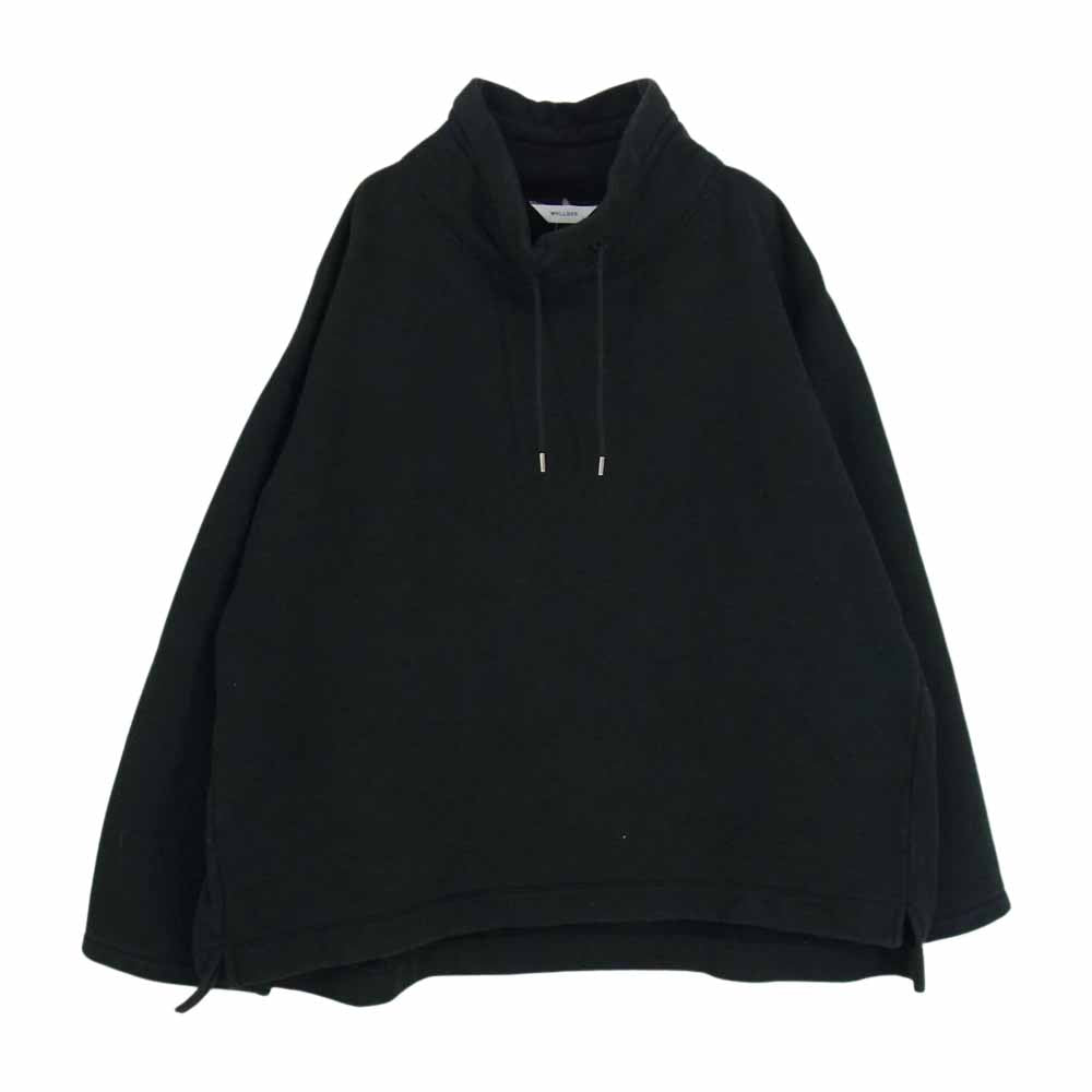ウェルダー 20AW WM20ACS05 flutter tail highneck ハイネック スウェット ブラック系 3【中古】