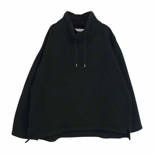 ウェルダー 20AW WM20ACS05 flutter tail highneck ハイネック スウェット ブラック系 3【中古】