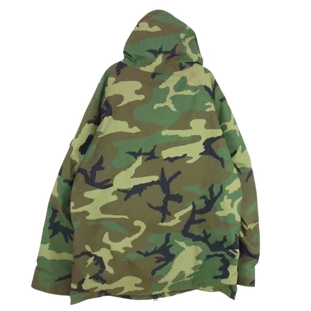 米軍 8415-01-228-1316 ALPHA社 96年製 ECWCS PARKA COLD WEATHER GORE TEX 1st Gen 後期型 ゴアテックス パーカー ジャケット カーキ系 M【中古】