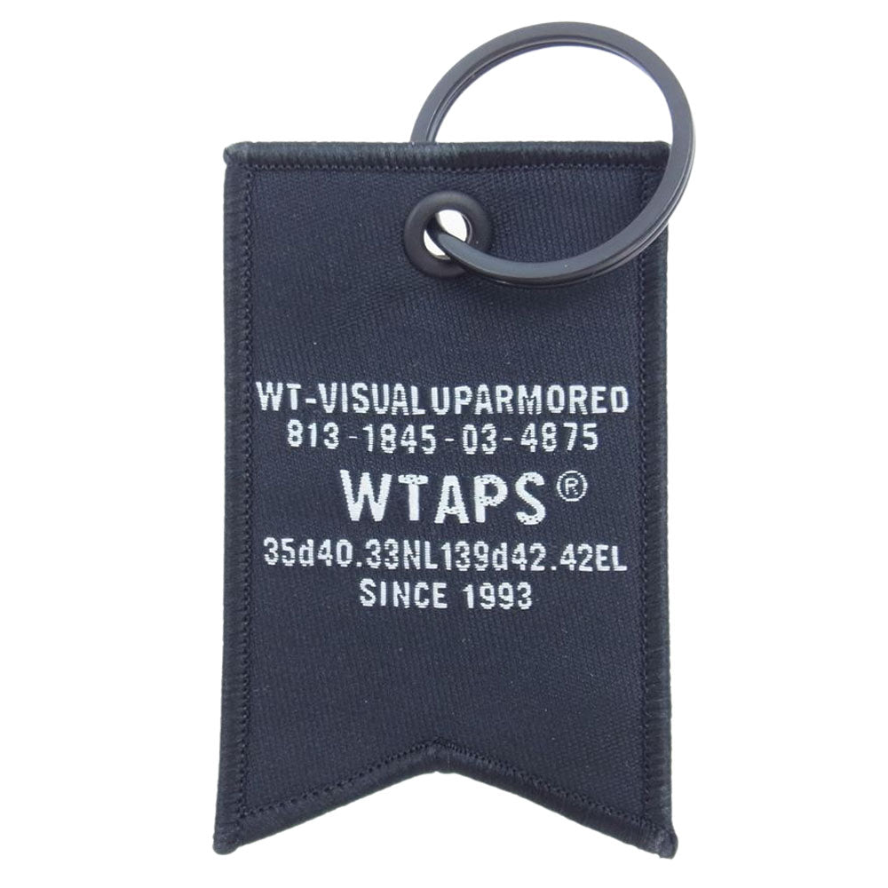WTAPS ダブルタップス 202VEDT-AC02 POS KEY HOLDER / POLY キーホルダー BLACK ブラック ブラック系【新古品】【未使用】【中古】