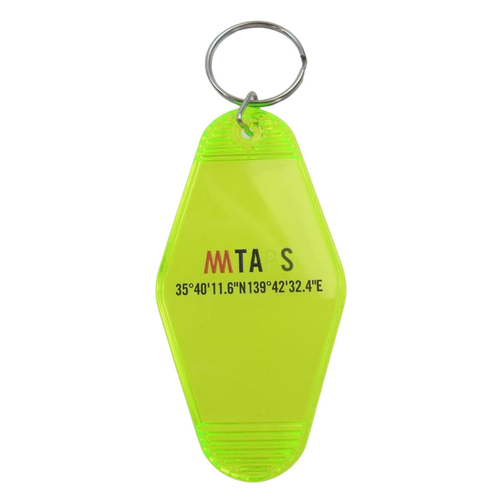 WTAPS ダブルタップス × min-nano ミンナノ 315 TAG KEYHOLDER  ライトグリーン系【新古品】【未使用】【中古】