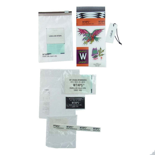 WTAPS ダブルタップス 182MYDT-AC07 202MYDT-AC04 172MYDT-AC05 STICK PACK STICKER. PVC TTICKER. ACETATE STICKT 02 STICKER / PVC セット マルチカラー系【新古品】【未使用】【中古】