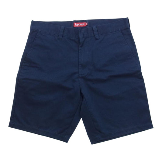 Supreme シュプリーム work short ワーク ショーツ ネイビー系 32【中古】