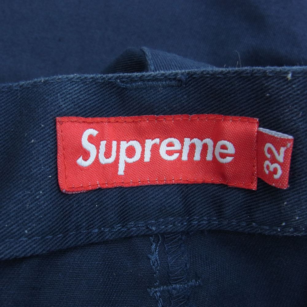 Supreme シュプリーム work short ワーク ショーツ ネイビー系 32【中古】