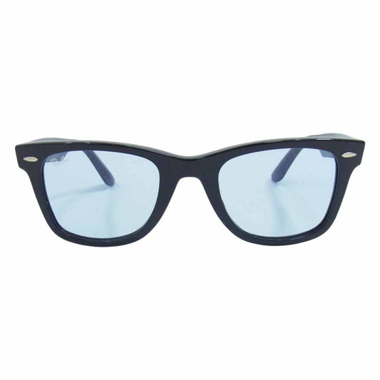 Ray-Ban レイバン 0RB2140F 国内正規品 WAYFARER ウェイファーラー サングラス ブラック系 52□22 【中古】