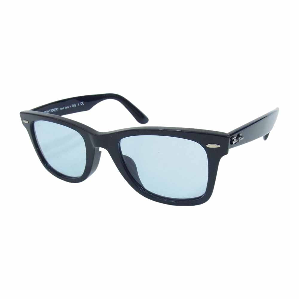 Ray-Ban レイバン 0RB2140F 国内正規品 WAYFARER ウェイファーラー サングラス ブラック系 52□22 【中古】