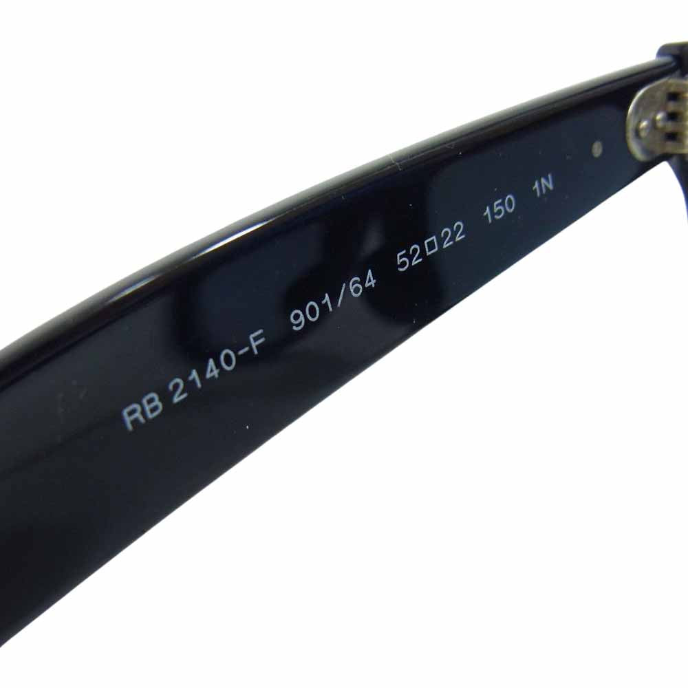 Ray-Ban レイバン 0RB2140F 国内正規品 WAYFARER ウェイファーラー サングラス ブラック系 52□22 【中古】