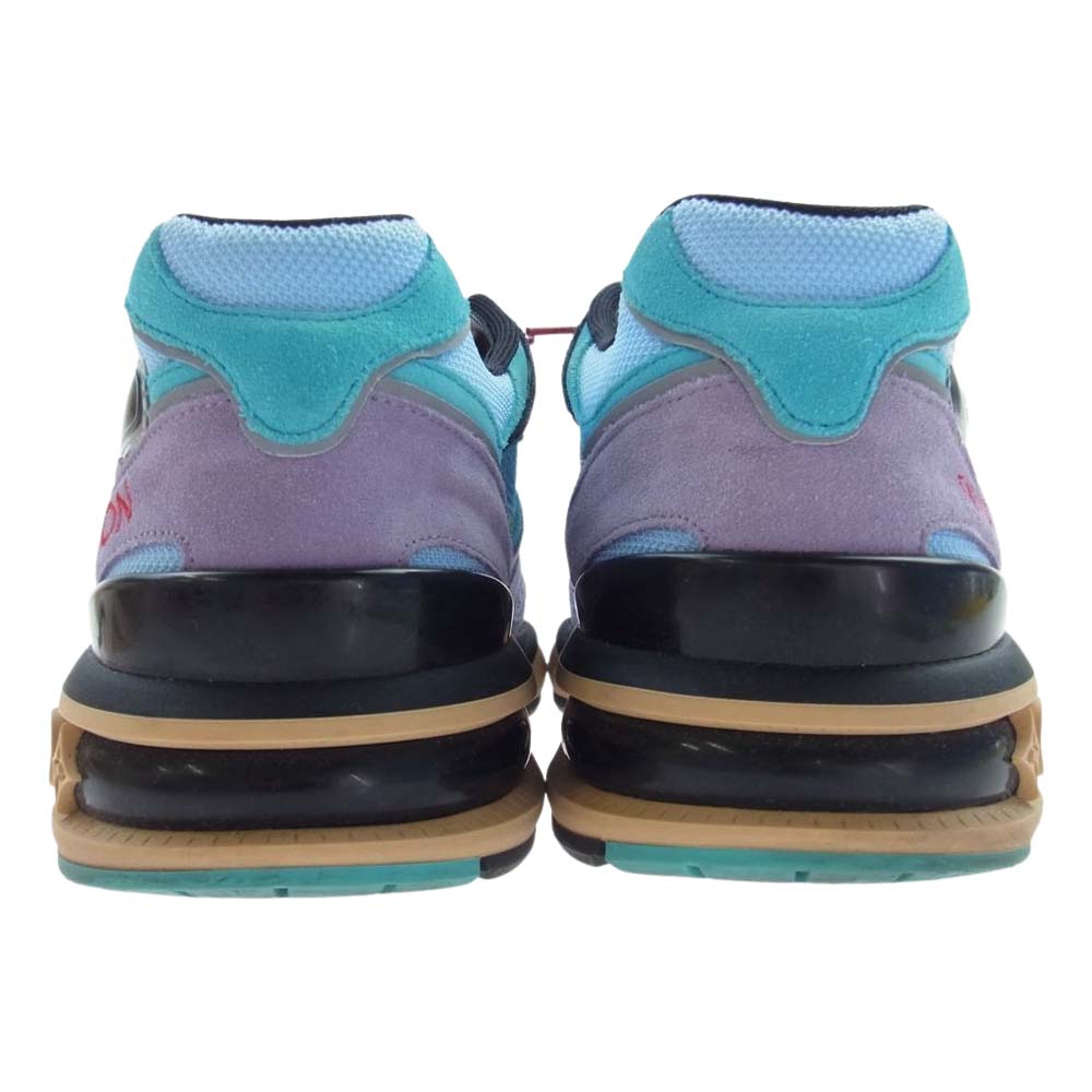 LOUIS VUITTON ルイ・ヴィトン 20SS 1A7P40 LV トレイルライン スニーカー パープルブルー系 パープル系 ライトブルー系 8【中古】