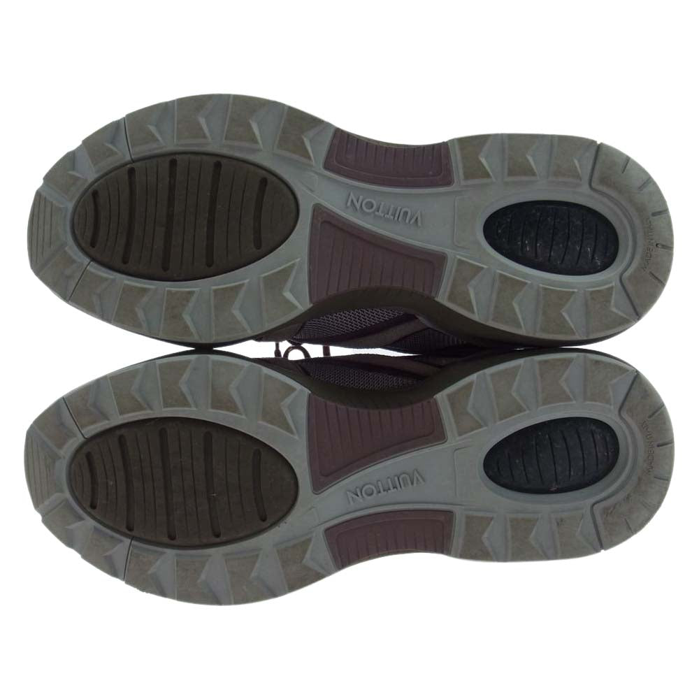 LOUIS VUITTON ルイ・ヴィトン LV トレイルライン スニーカー バーガンディーパープル系 ワインレッド系 8【中古】