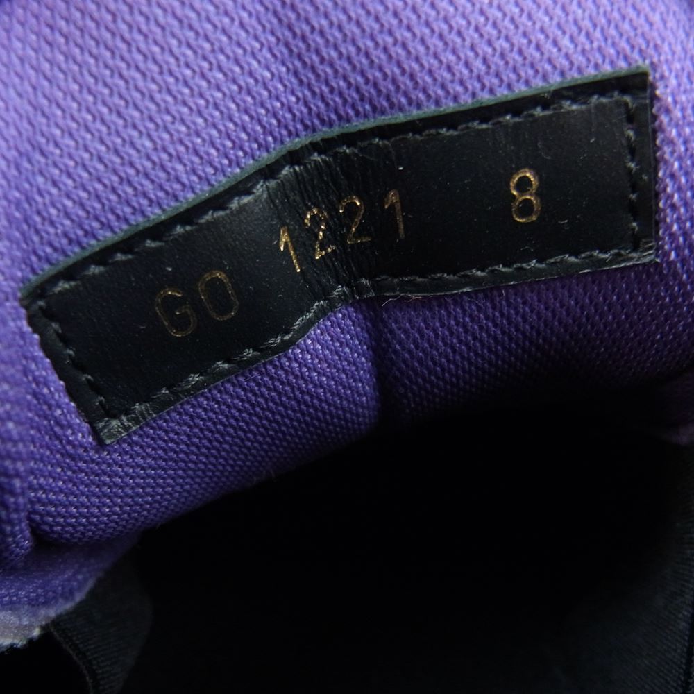 LOUIS VUITTON ルイ・ヴィトン Lucien Clarke ルシアン クラーク ア ビュー ライン ローカット スニーカー 茶系 エンジ系 グリーン系 8【中古】