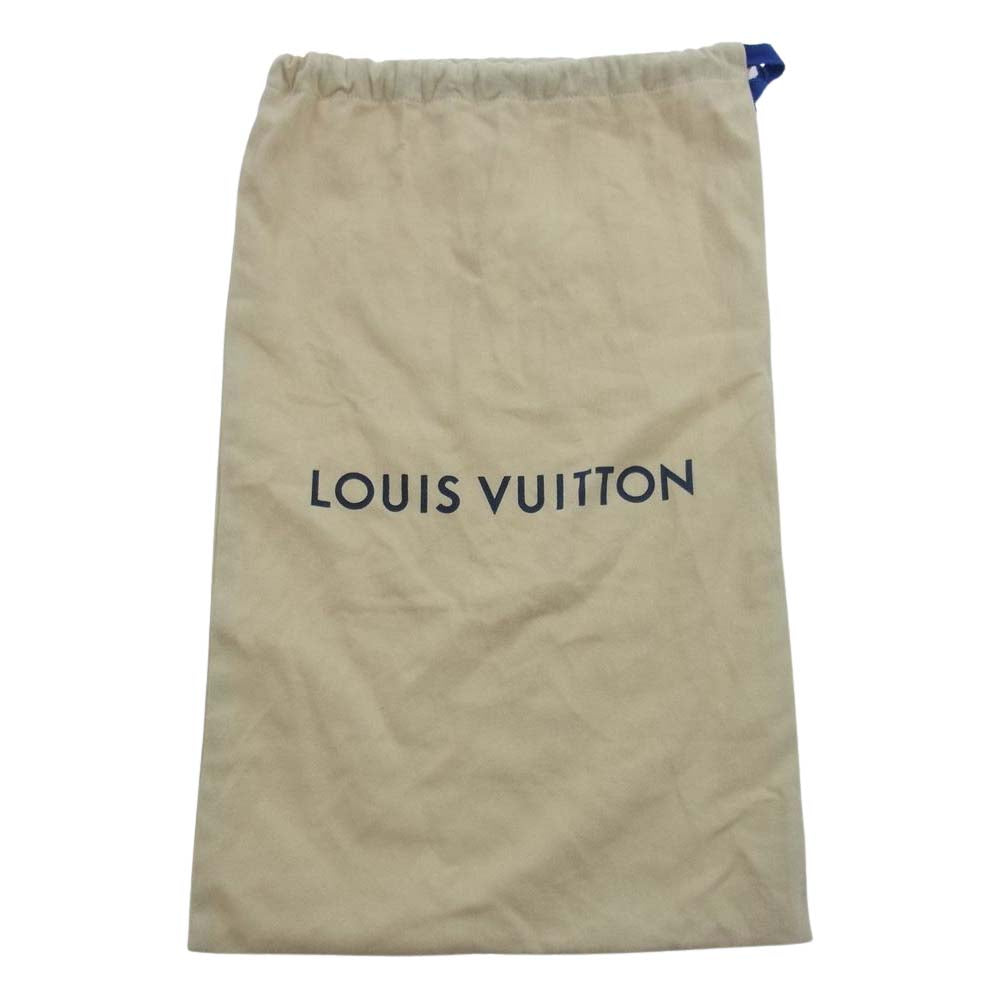 LOUIS VUITTON ルイ・ヴィトン Lucien Clarke ルシアン クラーク ア ビュー ライン ローカット スニーカー 茶系 エンジ系 グリーン系 8【中古】