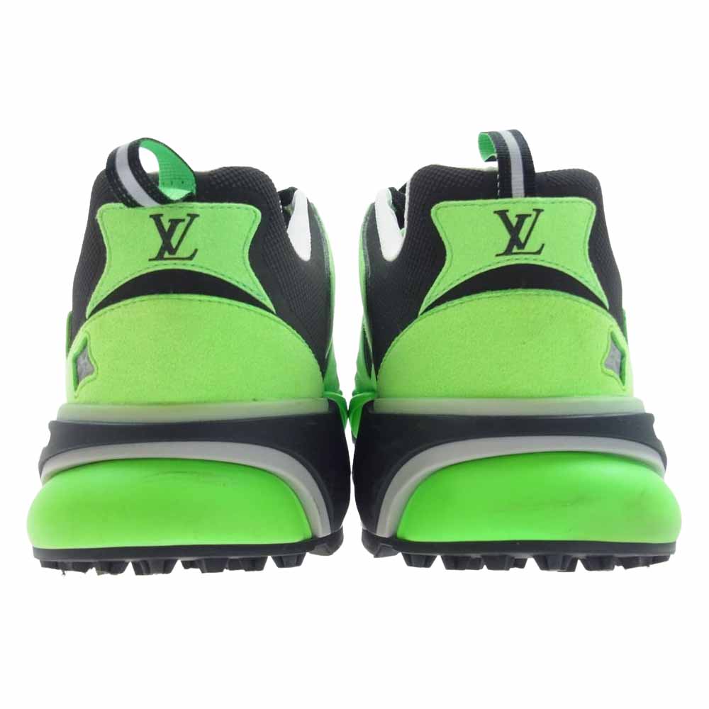 LOUIS VUITTON ルイ・ヴィトン 22SS 1A9JER タティックライン スニーカー グリーンホワイト系 ライトグリーン系 8【中古】