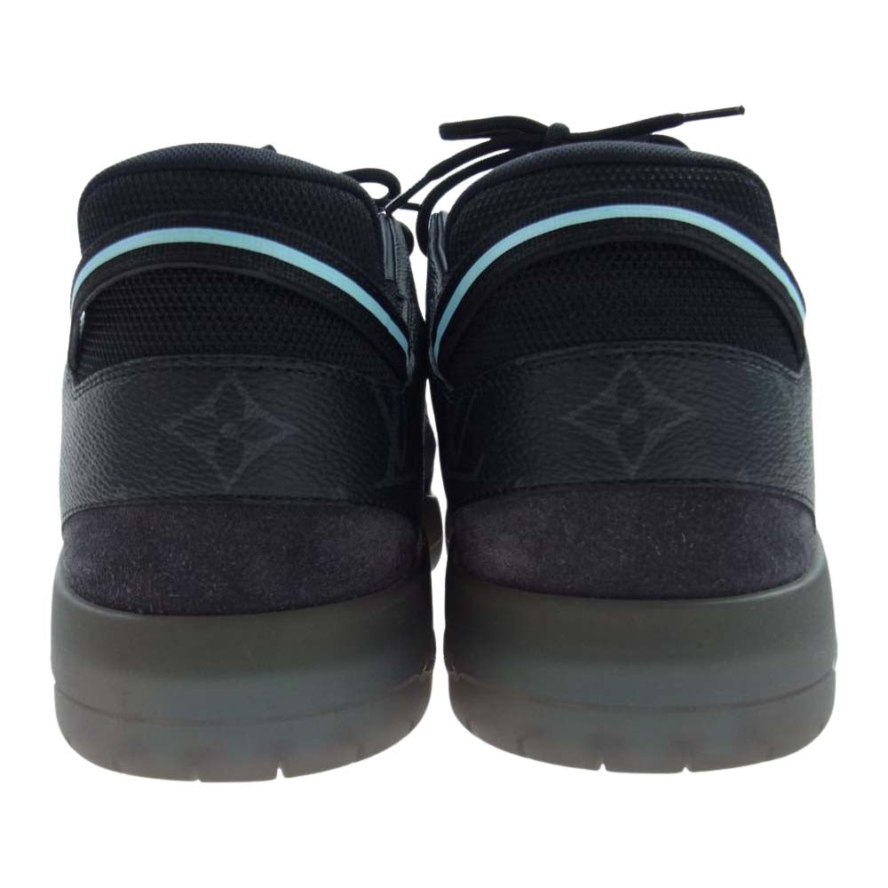 LOUIS VUITTON ルイ・ヴィトン 22SS 1A9J6R Lucien Clarke ルシアン クラーク ア ビュー ライン ローカット スニーカー 黒系 ブラック系 8【中古】