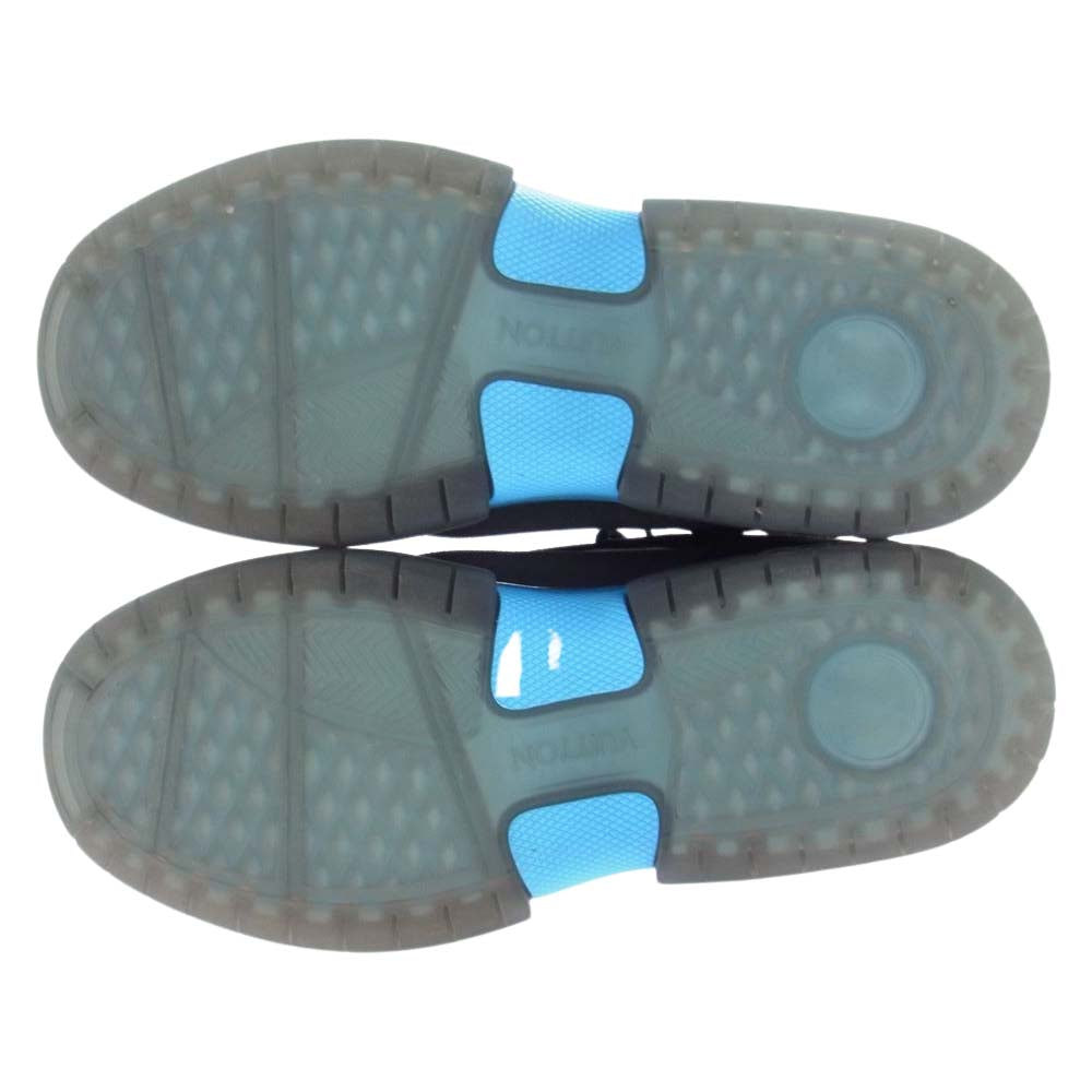 LOUIS VUITTON ルイ・ヴィトン 22SS 1A9J6R Lucien Clarke ルシアン クラーク ア ビュー ライン ローカット スニーカー 黒系 ブラック系 8【中古】