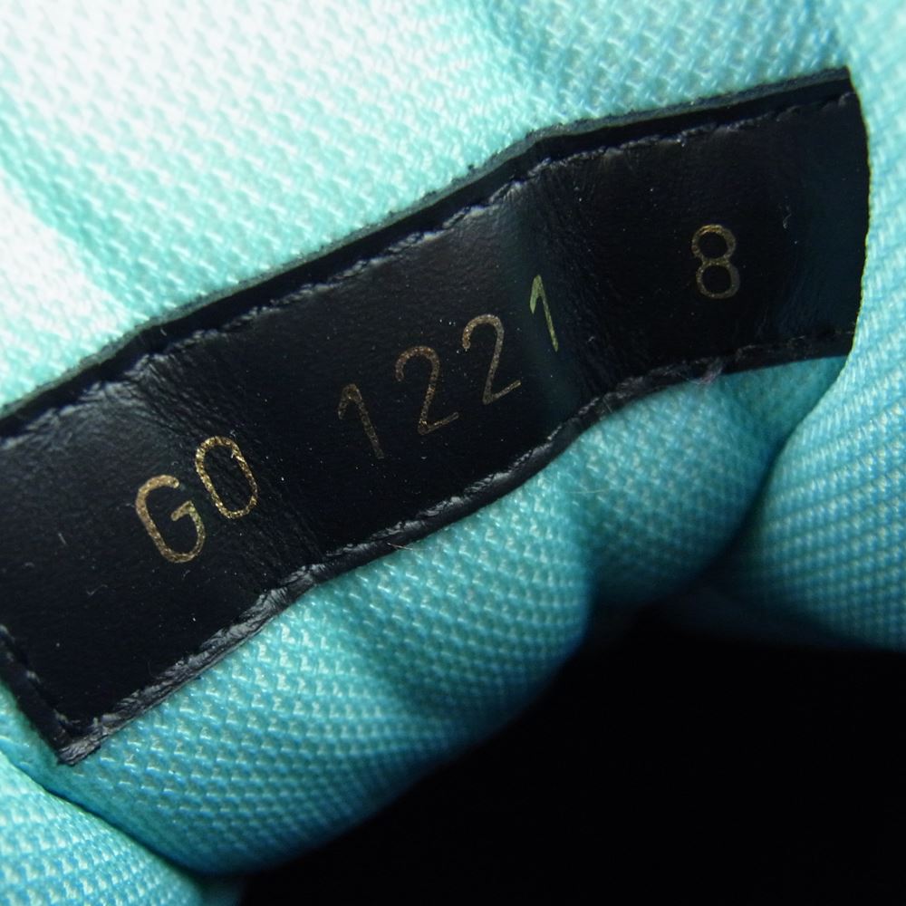 LOUIS VUITTON ルイ・ヴィトン 22SS 1A9J6R Lucien Clarke ルシアン クラーク ア ビュー ライン ローカット スニーカー 黒系 ブラック系 8【中古】