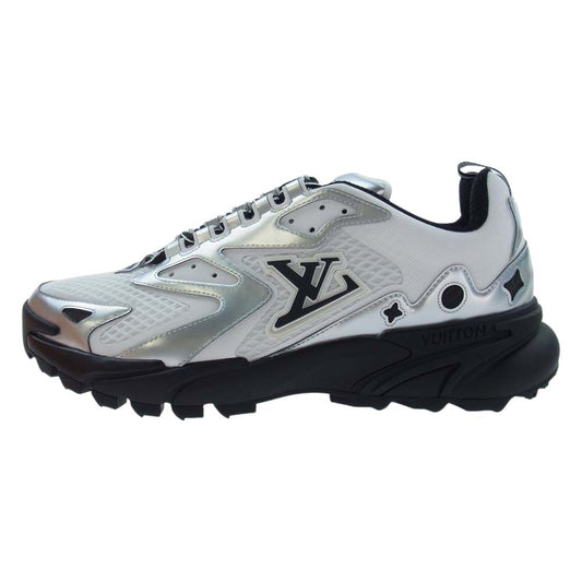 LOUIS VUITTON ルイ・ヴィトン 22SS 1AA784 タティック ライン スニーカー グレー ホワイト系 シルバー系 8【極上美品】【中古】