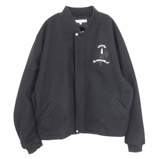 リチャードソン スタジャン ジャケット 刺繍 ブラック系 XL【中古】