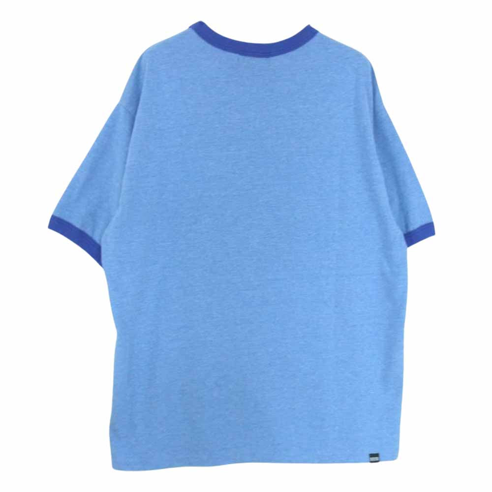 HYSTERIC GLAMOUR ヒステリックグラマー 23SS 02232CT12470 HYS GIRL ヒスガール プリント 半袖 Tシャツ ブルー系 L【新古品】【未使用】【中古】