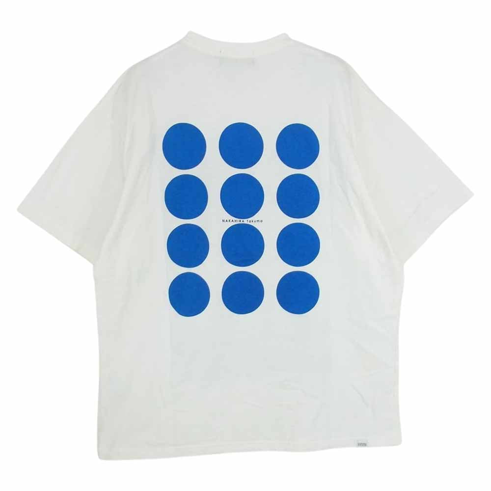 HYSTERIC GLAMOUR ヒステリックグラマー 23SS 02232CT19 中平卓馬 別注 フォトプリント 半袖 Tシャツ ホワイト系 L【新古品】【未使用】【中古】