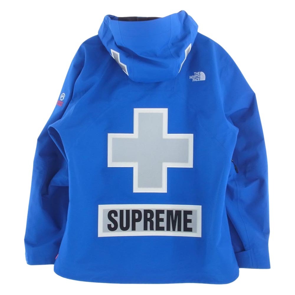 Supreme シュプリーム 22SS × THE NORTH FACE ノースフェイス Summit Series Rescue Mountain サミットシリーズ レスキュー マウンテン ジャケット ブルー系 USA　M【中古】