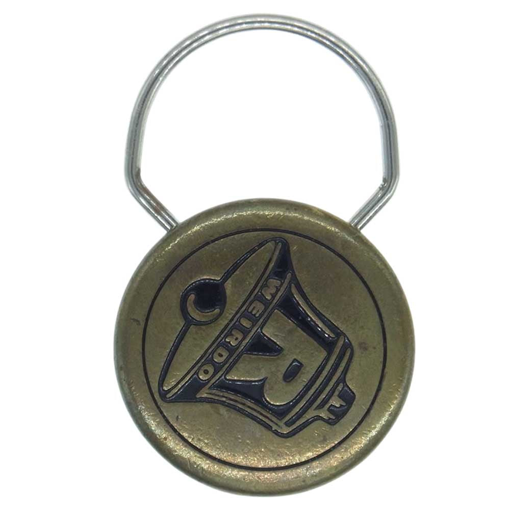 WEIRDO ウィアード Guardian Key Holder ガーディアン キーホルダー ゴールド系【中古】