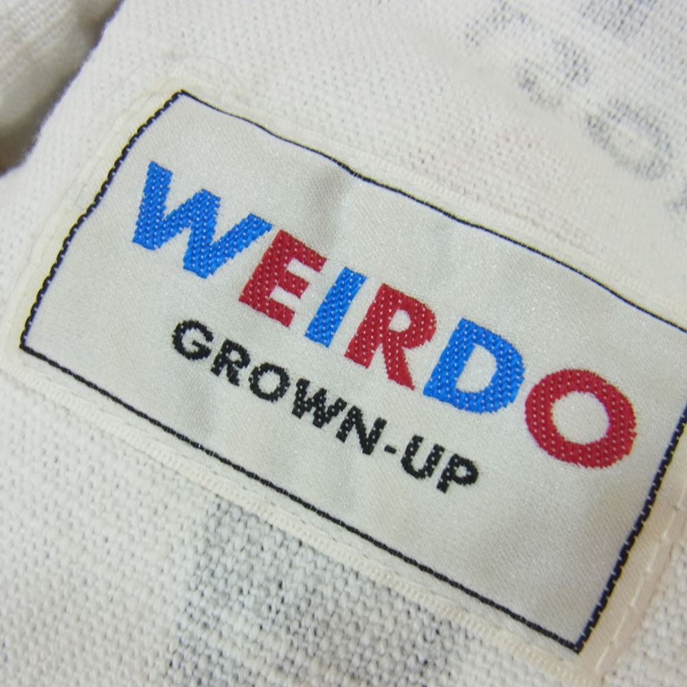 WEIRDO ウィアード 18SS WRD-18-SS-06 総柄 イージー パンツ ホワイト系 M【中古】