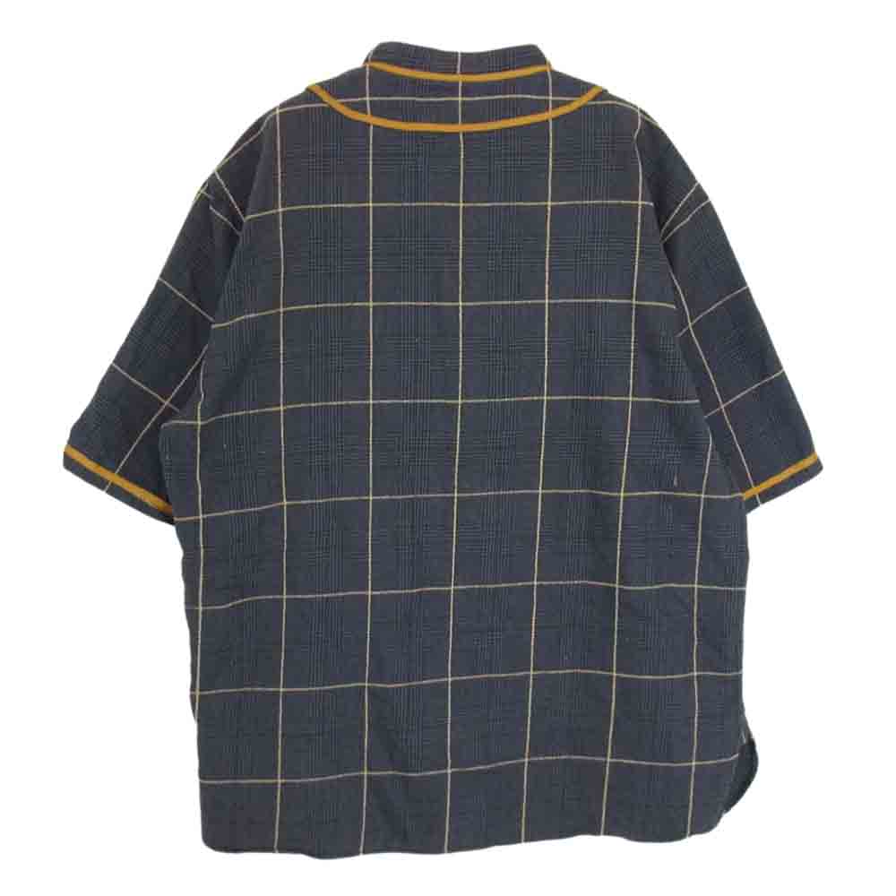 WEIRDO ウィアード 20SS WRD-20-SS-25 LEAGUE S/S SHIRTS 半袖 ベースボール シャツ  グレー系 M【中古】