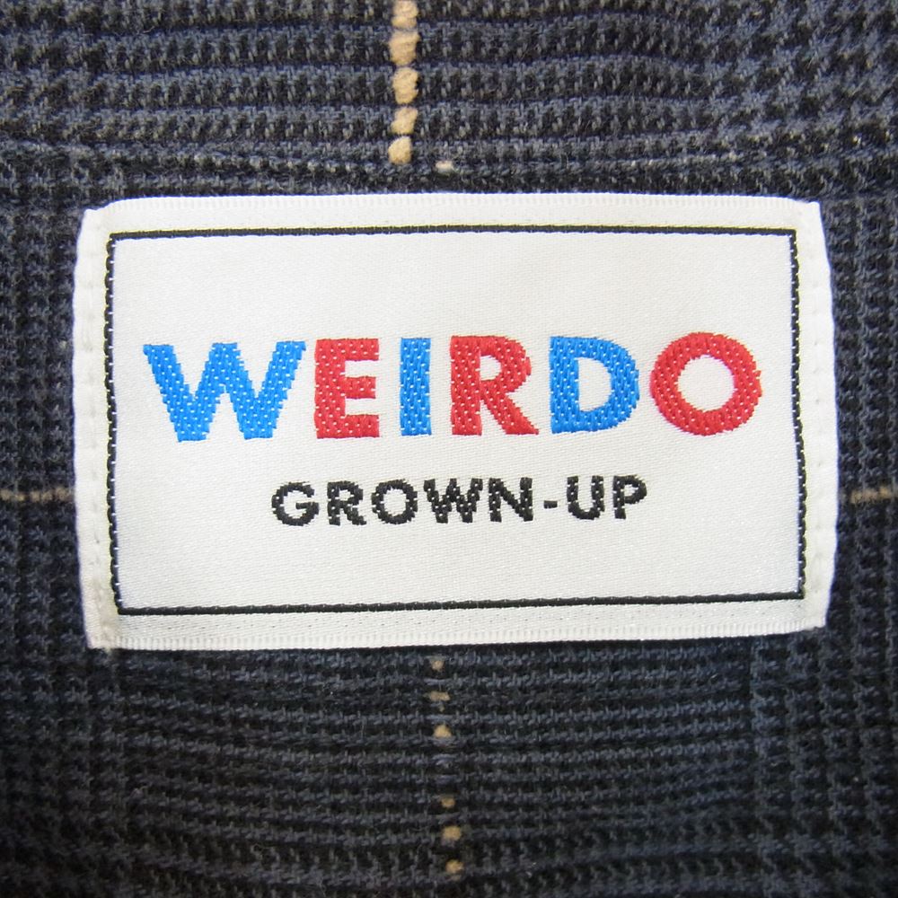 WEIRDO ウィアード 20SS WRD-20-SS-25 LEAGUE S/S SHIRTS 半袖 ベースボール シャツ  グレー系 M【中古】