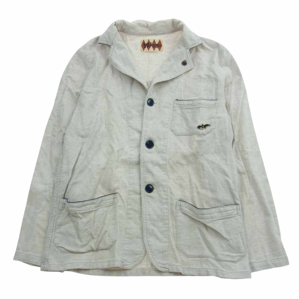 WEIRDO ウィアード 13SS WRD-13-SS-03 WRD-13-SS-04 蝙蝠 刺繍 ジャケット 蜘蛛 刺繍 ショートパンツ セットアップ【中古】